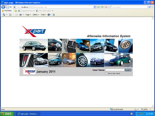 MG ROVER [01/2011]